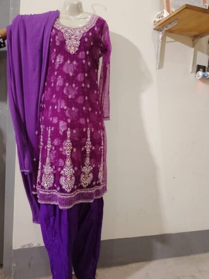 Soft Net Lehenga